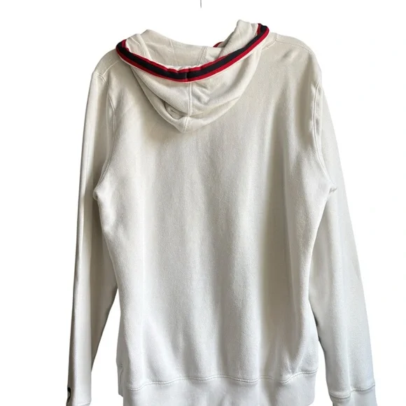 Abercrombie & Fitch White Sweatshirt Classic Pullover - Picture 3 of 6